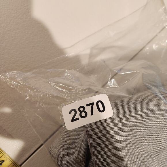 Talbots Womens Gray Tailored Sharkskin Blazer Bootcut Pants Suit Size 12/14 - Picture 16 of 16